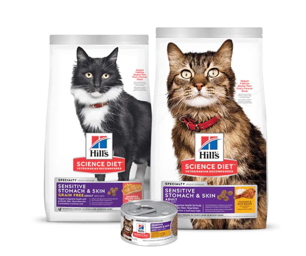 Alimento científico leve e com peso ideal para gatos