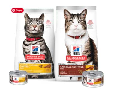 Alimento científico leve e com peso ideal para gatos