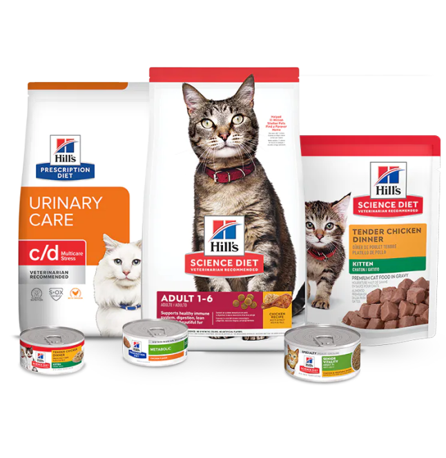 Pacotes de alimentos Hill's Pet Science Diet